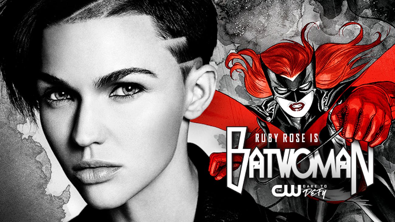 ruby rose cast as batwoman in the cw"s upcoming arrowverse cross