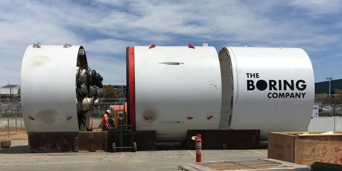 Godot Boring Company Boring Machine