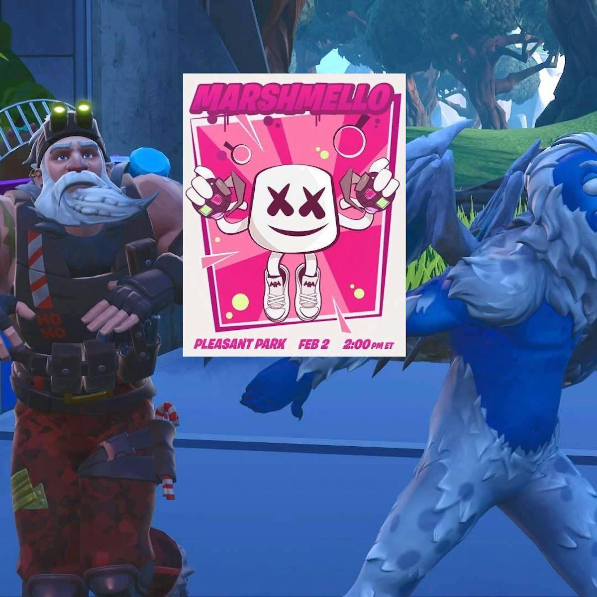 fortnite campaign slogans - fortnite showtime poster locations epic games teases marshmello concert inverse  fortnite showtime poster locations epic games teases marshmello concert inverse - fortnite campaign slogans