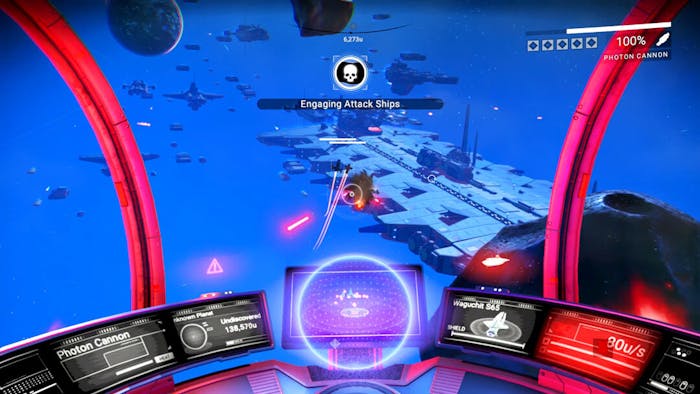 The new space flighting interface.