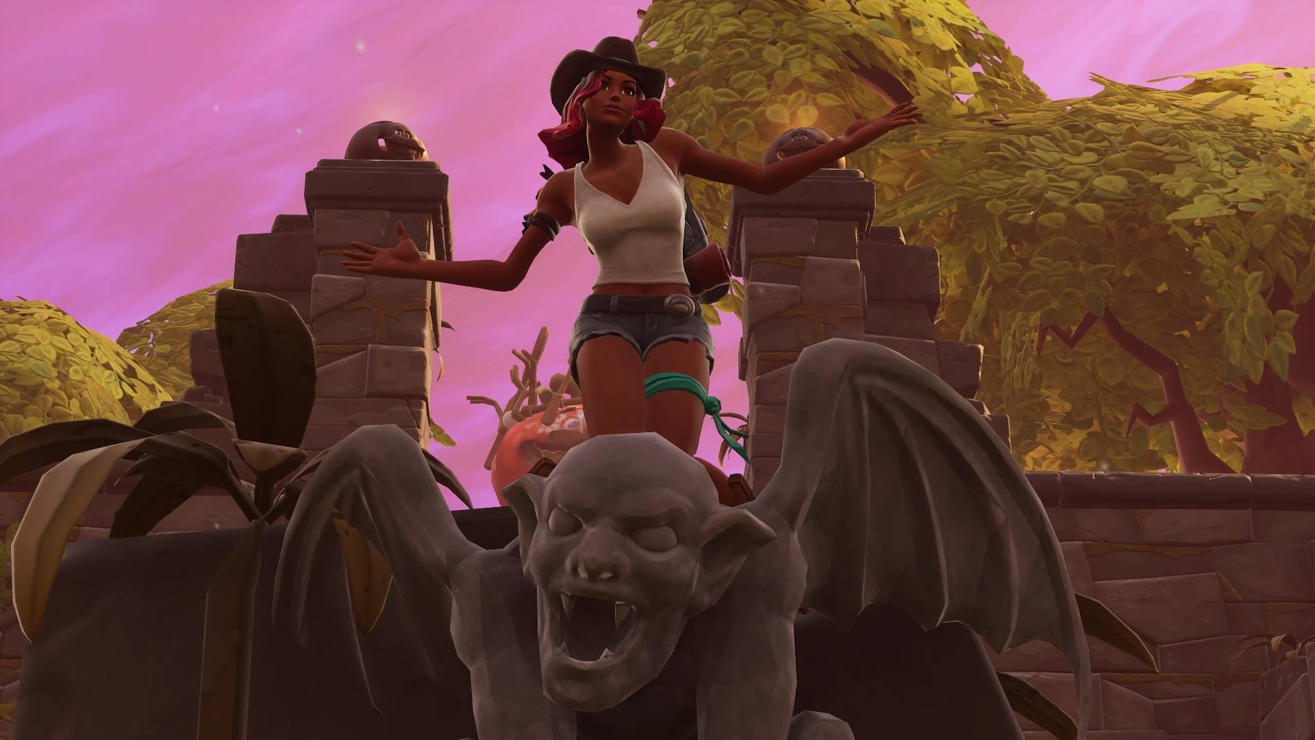 fortnite gargoyle locations map where to dance in front of them inverse - different gargoyles fortnite