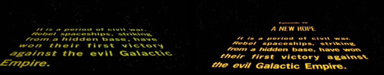 When Did Star Wars Become A New Hope 37 Years Ago