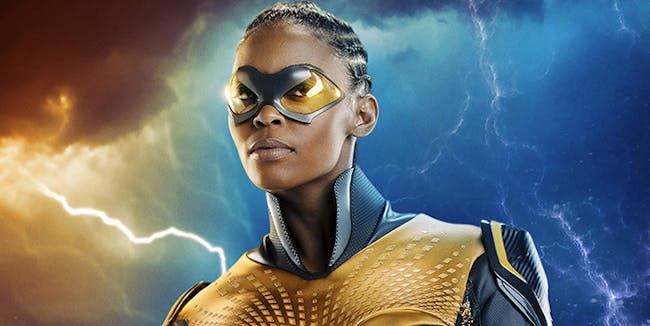 Nafessa Williams as Thunder on 'Black Lightning'