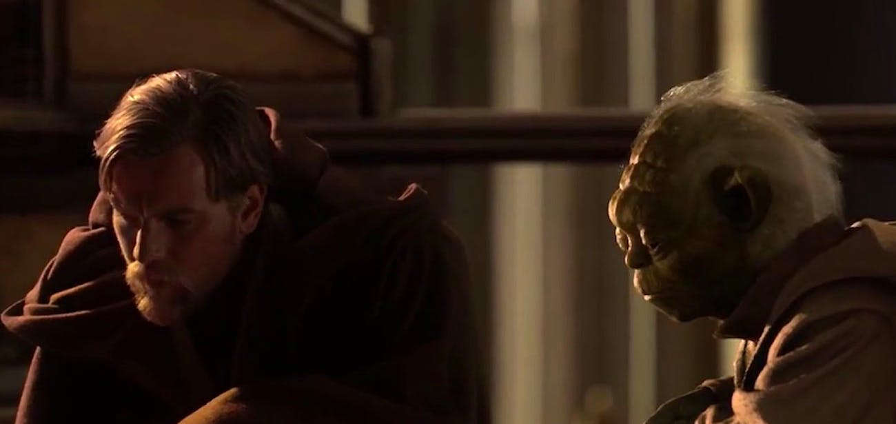 Obi-Wan and Yoda in 'Revenge of the Sith'