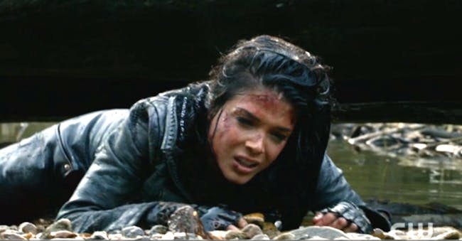 Marie Avgeropoulos in "The 100"