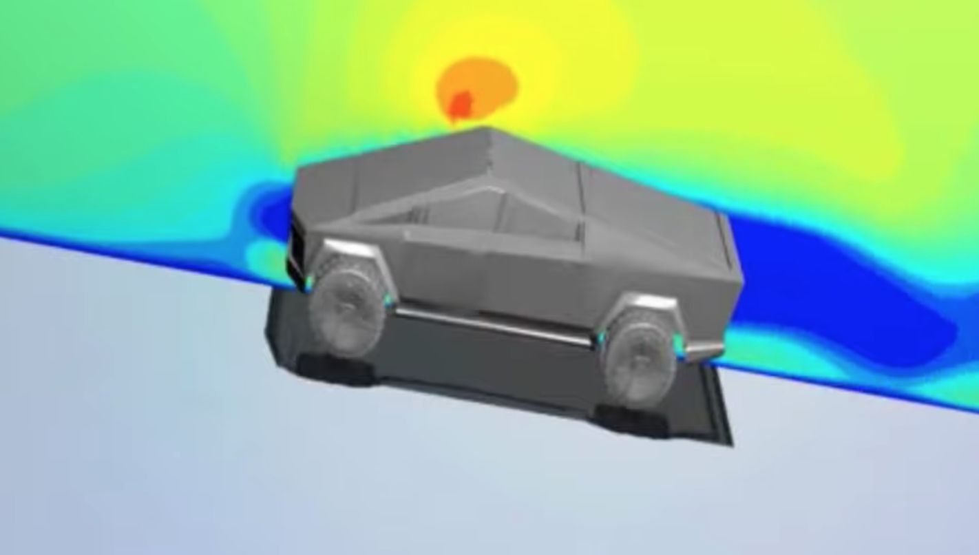 Tesla Cybertruck Video On Aerodynamics Is Wrong Says Fluid