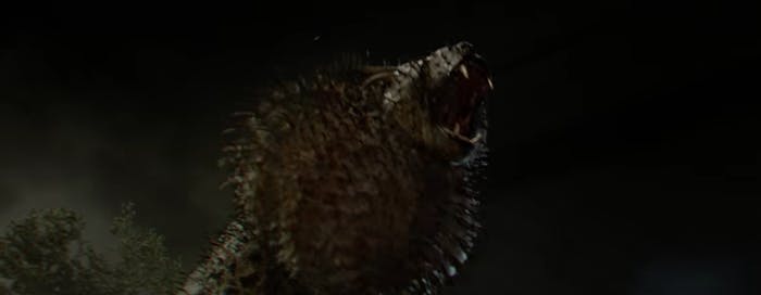 The Nundu in 'Fantastic Beasts and Where to Find Them'