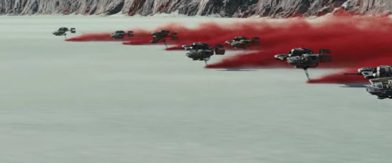 The new "Star Wars" planet is made of minerals and salt.