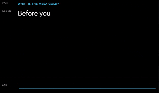 Rest up after your Westworld visit at the Mesa Gold.