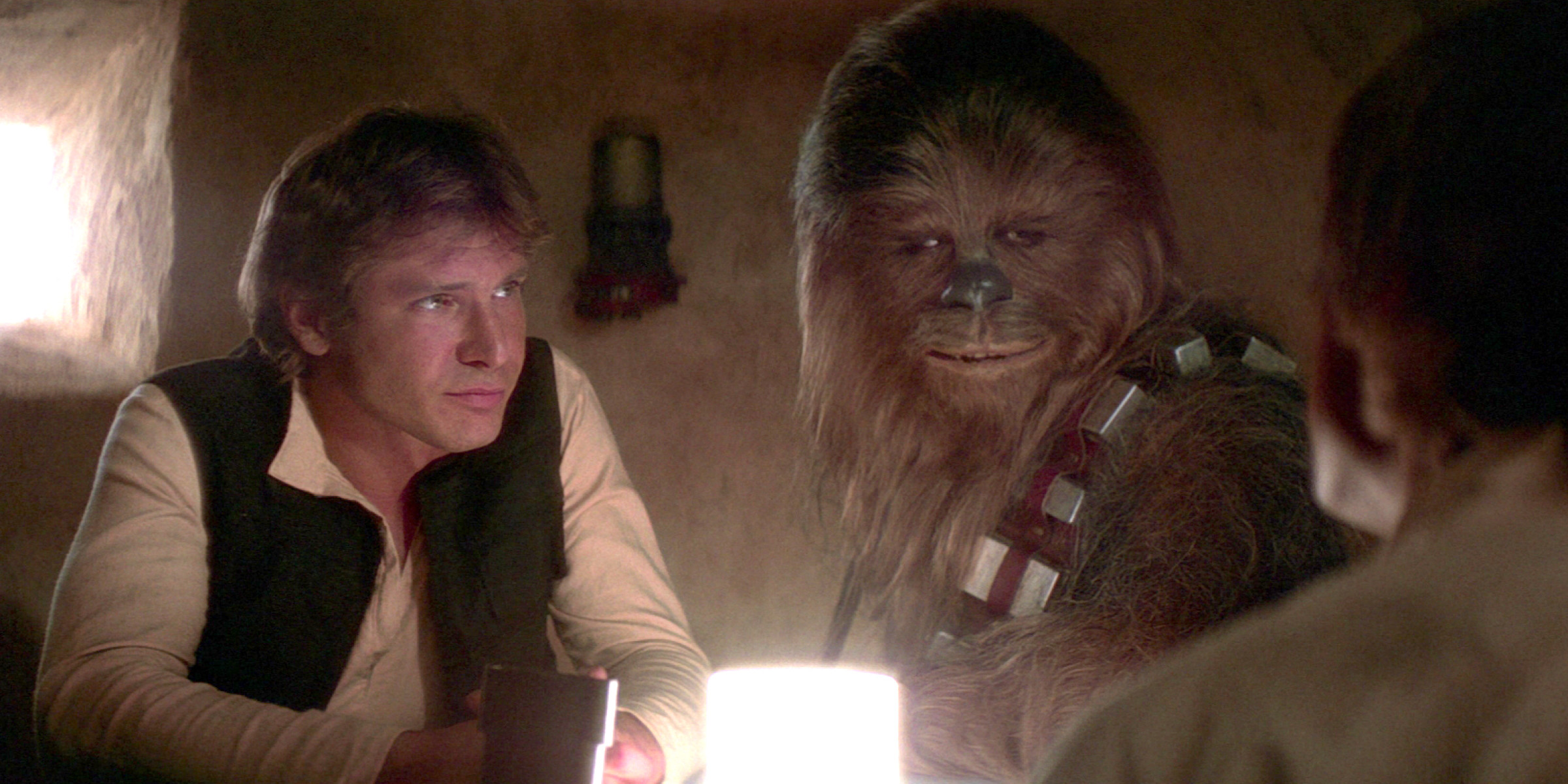 Resultado de imagem para star wars episode 4 han solo and chewbacca