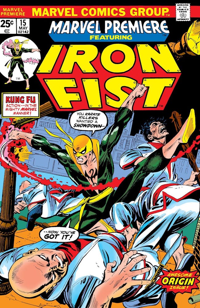 Music Section Morning Tea Society - Page 6 Issue-of-marvel-premiere-15-the-first-appearance-of-iron-fist