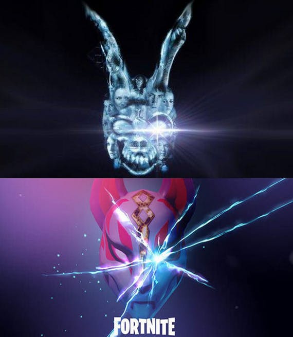 Fortnite Season 5 Teaser Bastet Vs Kitsune Theories Explained - could the new teaser be a direct reference to donnie darko