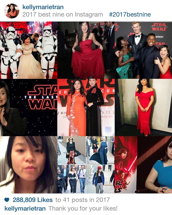 Instagram Best Nine: Last Jedi's Kelly Marie Tran Had a ... Instagram Best Nine: Last Jedi's Kelly Marie Tran Had a ... - 700 x 875 jpeg 104kB