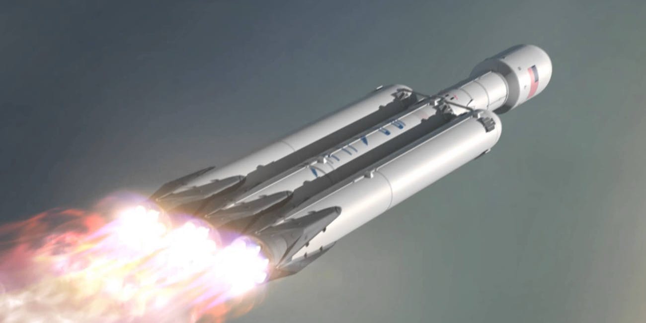 Falcon Heavy SpaceX Elon Musk