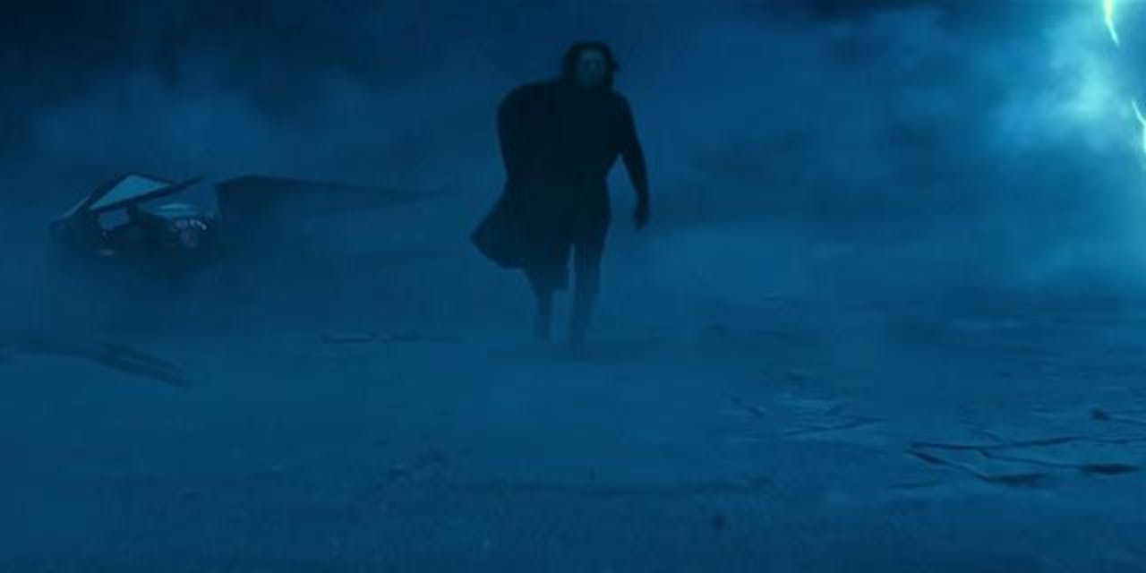 Kylo Ren on Exegol in 'Rise of Skywalker'