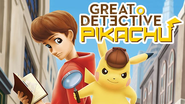 In 'Great Detective Pikachu', the yellow monster teams up with youngster Tim Goodman, who's the only one who can understand him.
