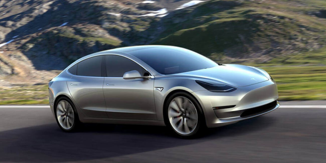 Tesla Model 3 Inverse Tesla Model 3