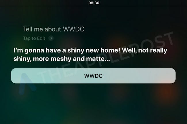 siri wwdc teaser homepod