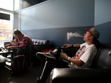 Vaping in California.