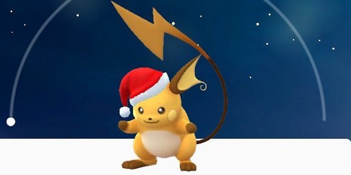 How To Turn The Pokemon Go Festive Pikachu Into A Raichu