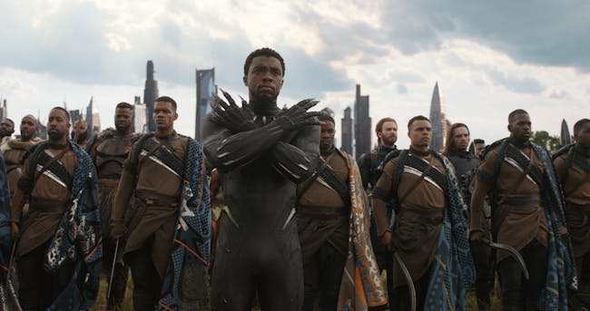 Black Panther in 'Avengers: Infinity War'.