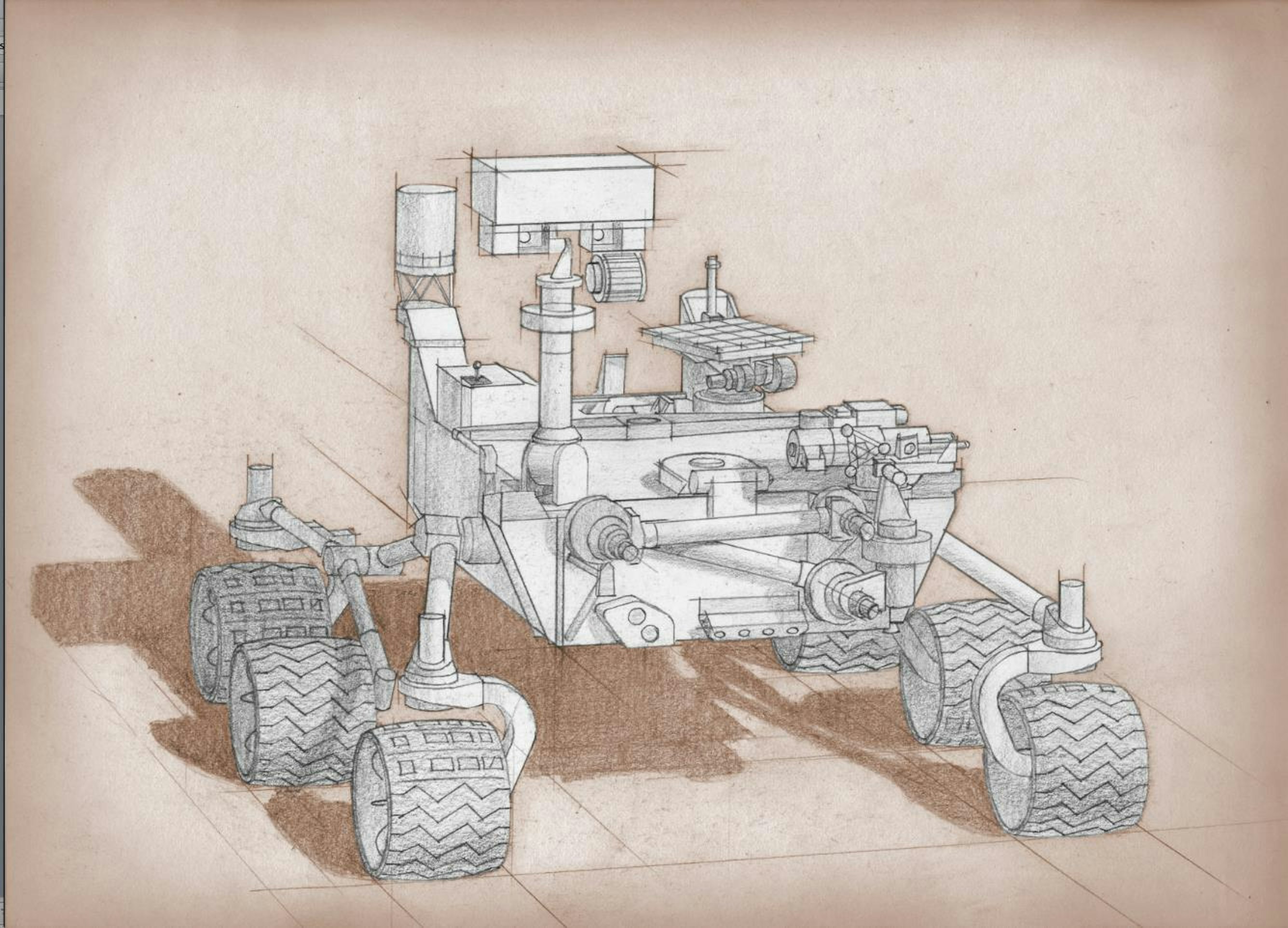 NASA's Mars 2020 rover will be a souped up version of Curiosity.
