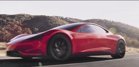 The next-generation Tesla Roadster.