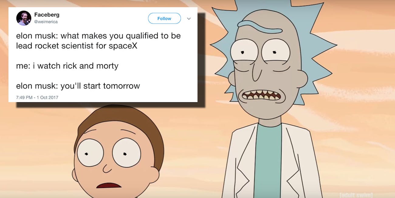 Rick And Morty Memes Make Fun Of The Show S Fans With High Iqs - to be fair you have to have a very high iq to understand rick and morty