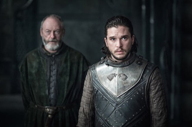 Kit Harington as Jon Snow in 'Game of Thrones' Season 7