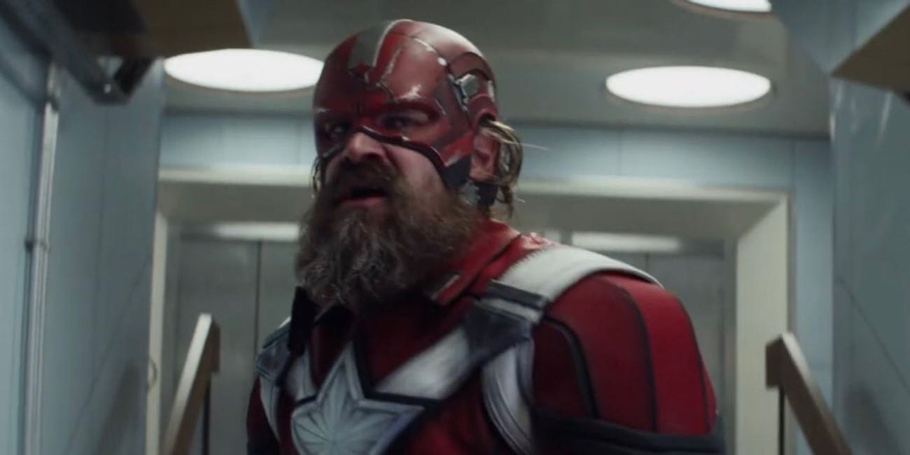 David Harbour plays the Red Guardian.