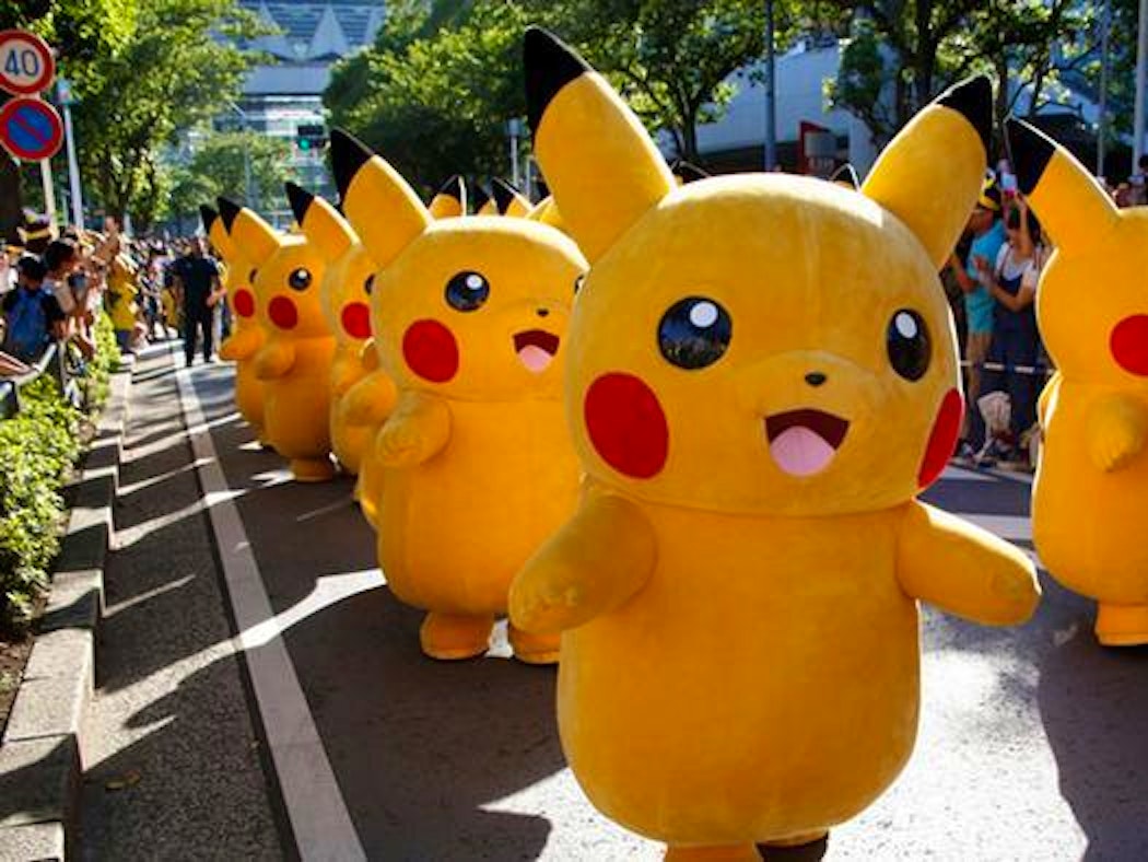 Pikachu pokemon go inside dancing panini children pokémon shutterstock potter harry creation tos raid raiding against talk if money spent Here Are Images From This Year's Pikachu Parade in Japan | Inverse