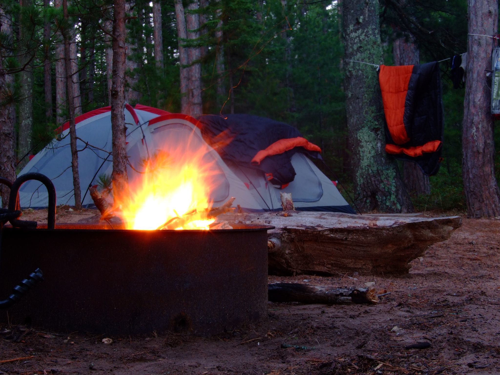 Your Tent Is Full of Chemicals Because Some Dumbass Set His on Fire