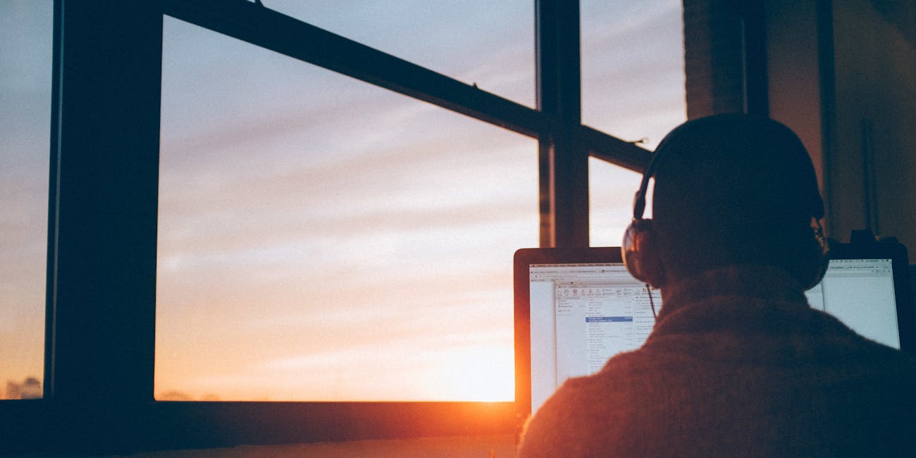 productivity i art new york sunrise sunset work man working focus hack