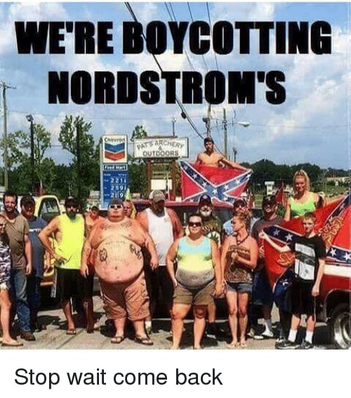 The internet struck back at Trump supporters' calls to boycott Nordstrom.