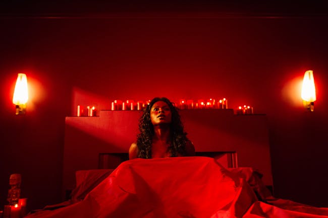 The Orgasm of Death scene in 'American Gods'