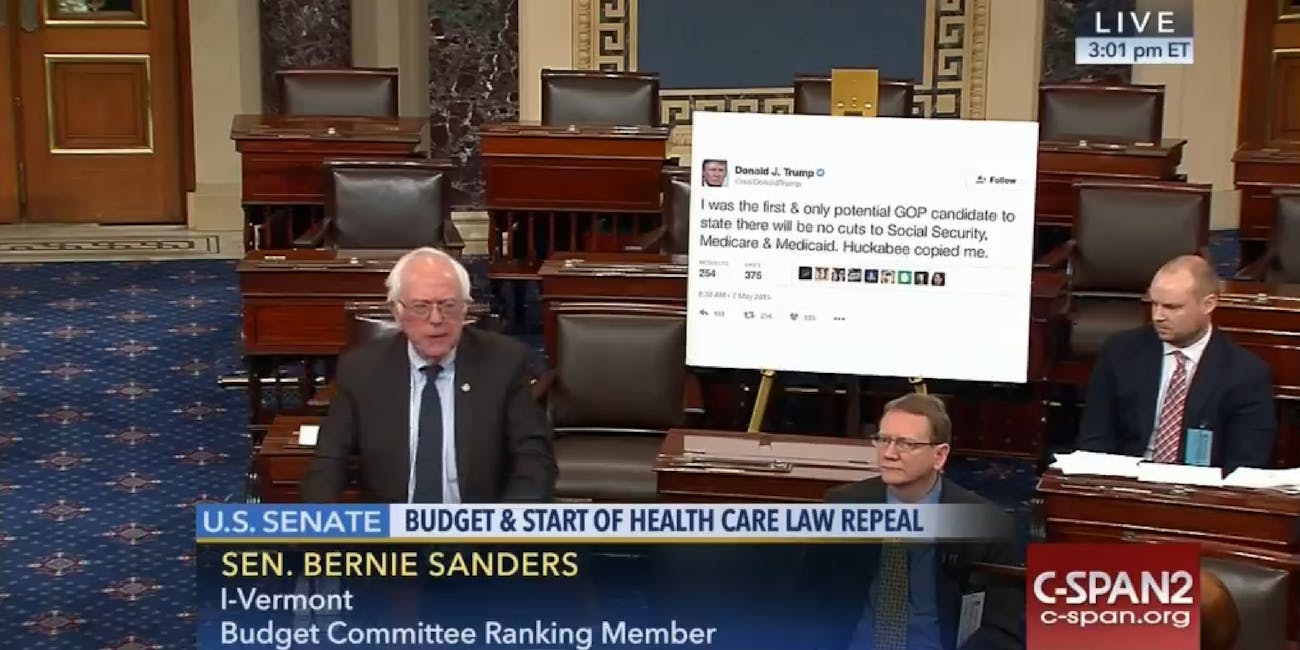 The Internet Turned Bernie Sanderss Tweet Presentation Into A Meme The Internet Turned Bernie Sanderss Tweet Presentation Into A Meme