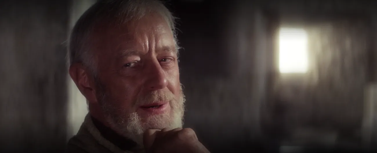 Obi-Wan lays it down.