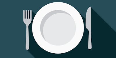 intermittent fasting empty plate