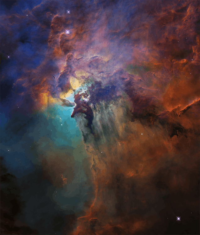 lagoon nebula hubble anniversary
