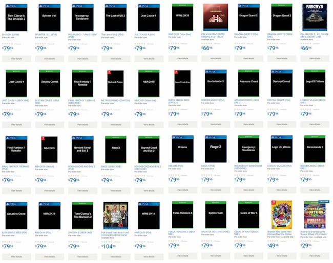 Walmart E3 Leak