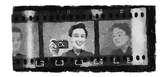 Gerda Taro Google Doodle.