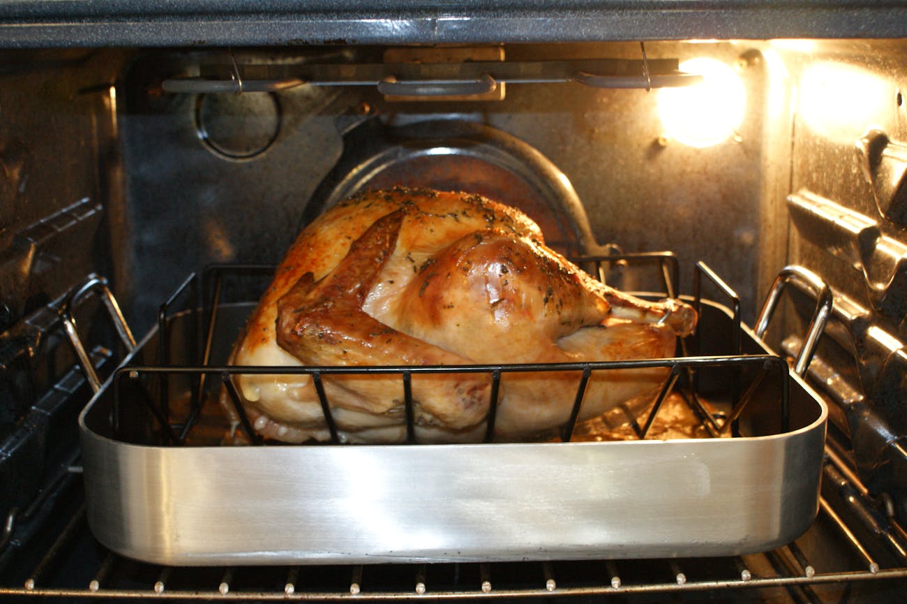 Roast Turkey in Oven