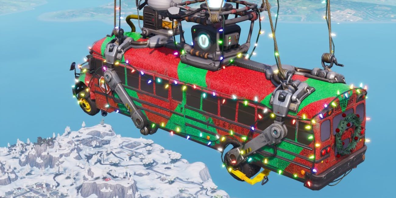 14 Days of Fortnite Battle Bus