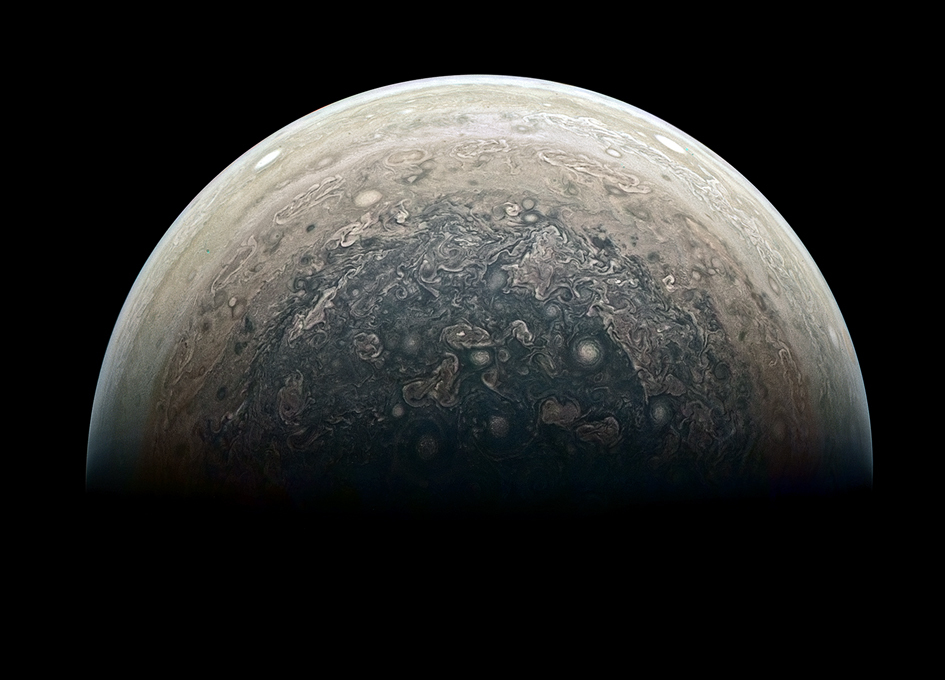 NASA's Juno Spacecraft Drops First Images of Jupiter's South Pole | Inverse