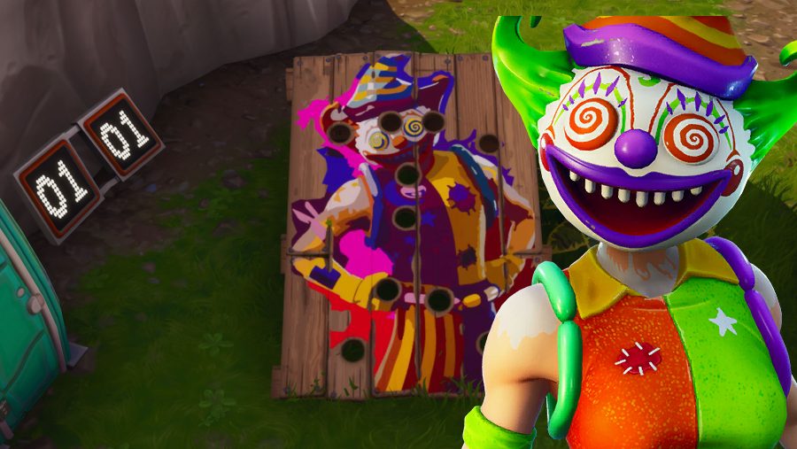 fortnite carnival clown board locations map and video guide for week 9 inverse - fortnite carnival clown boards locations