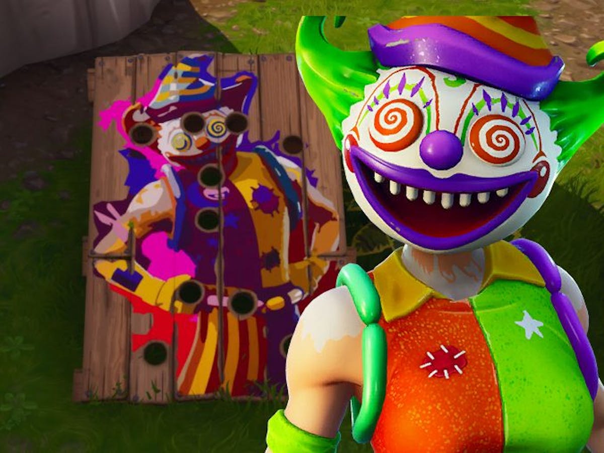 fortnite carnival clown board locations map and video guide for week 9 inverse - fortnite carnival boards locations