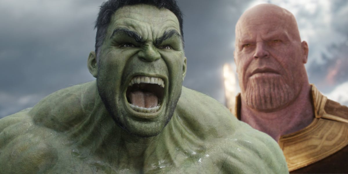 The Hulk Wasn't Actually Scared in 'Infinity War The Hulk Wasn't Actually Scared in 'Infinity War