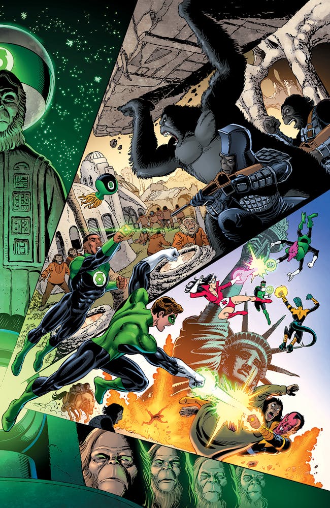 Green Lantern Planet of the Apes