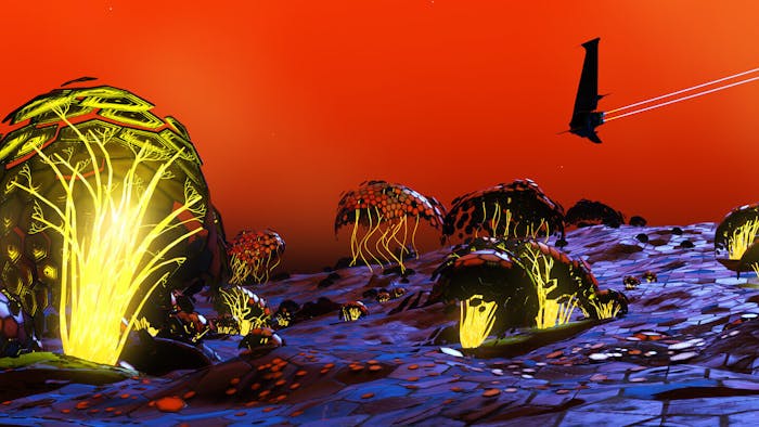 A screenshot from the new 'Atlas Rises' update.