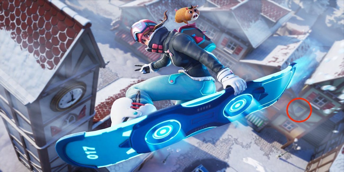 fortnite week 4 snowfall loading screen - is there a hoverboard in fortnite battle royale